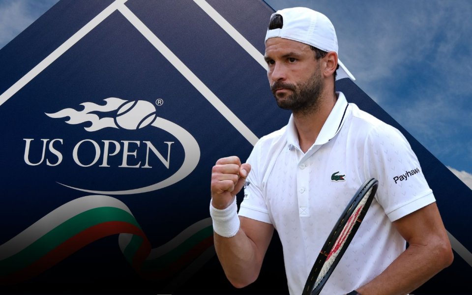 Официално: Григор Димитров ще играе в основната схема на US Open